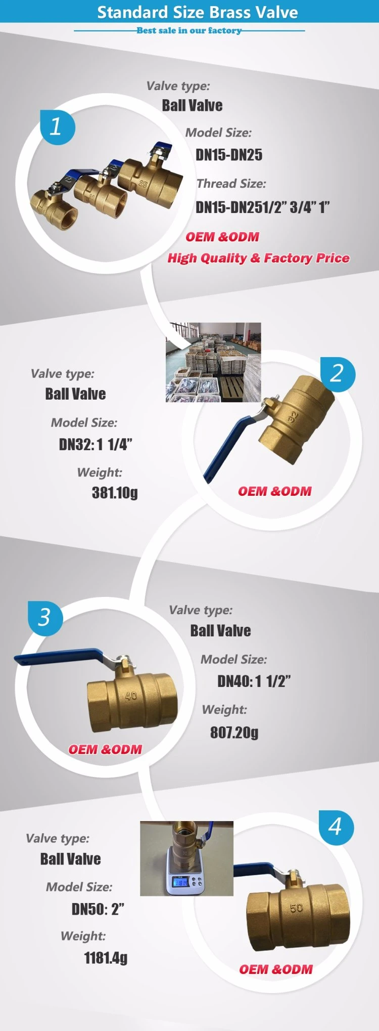 1/8&quot;-1/2&quot; 3/4&quot; 1 Inch Forged Brass Mini Ball Valve Chrome Plated with Fxf or Fxm Thread Plastic Aluminium Butterfly Handle