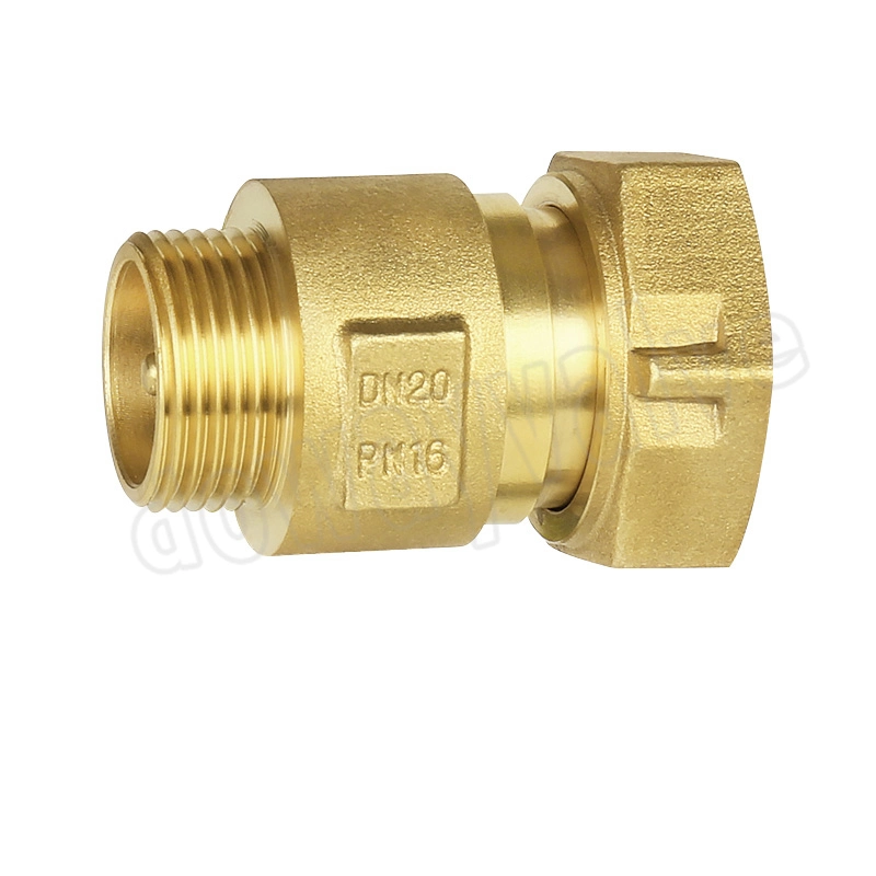 3/4&quot; in-Line Check Valve Brass Spring Loaded Inline for Water Meter