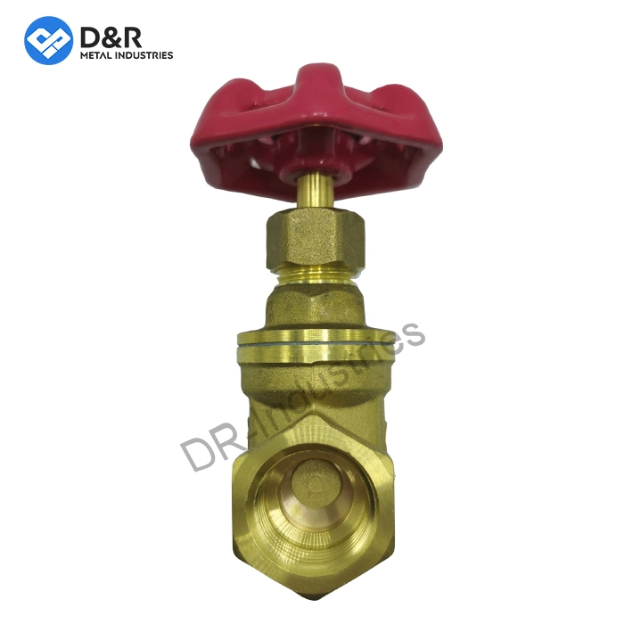 D&R Made in China Brass Gate Valve for Water