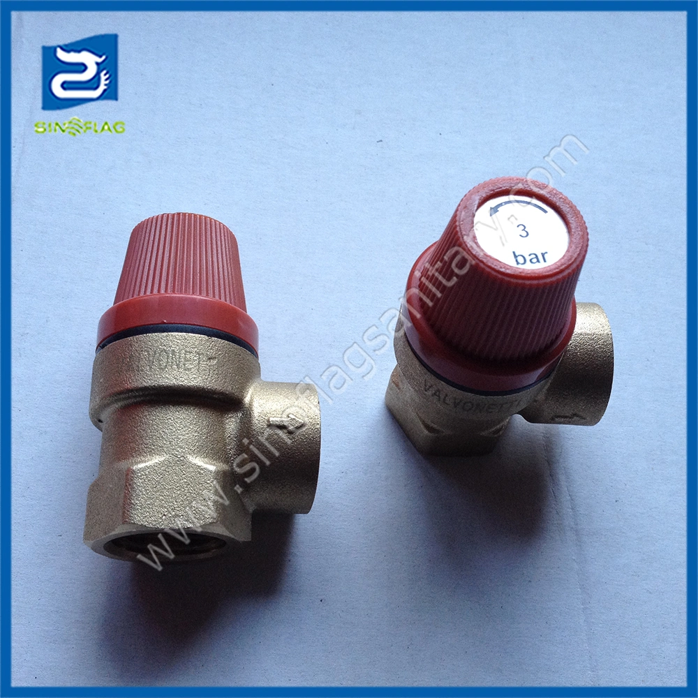 High Pressure Brass Safety Heating Relief Valve