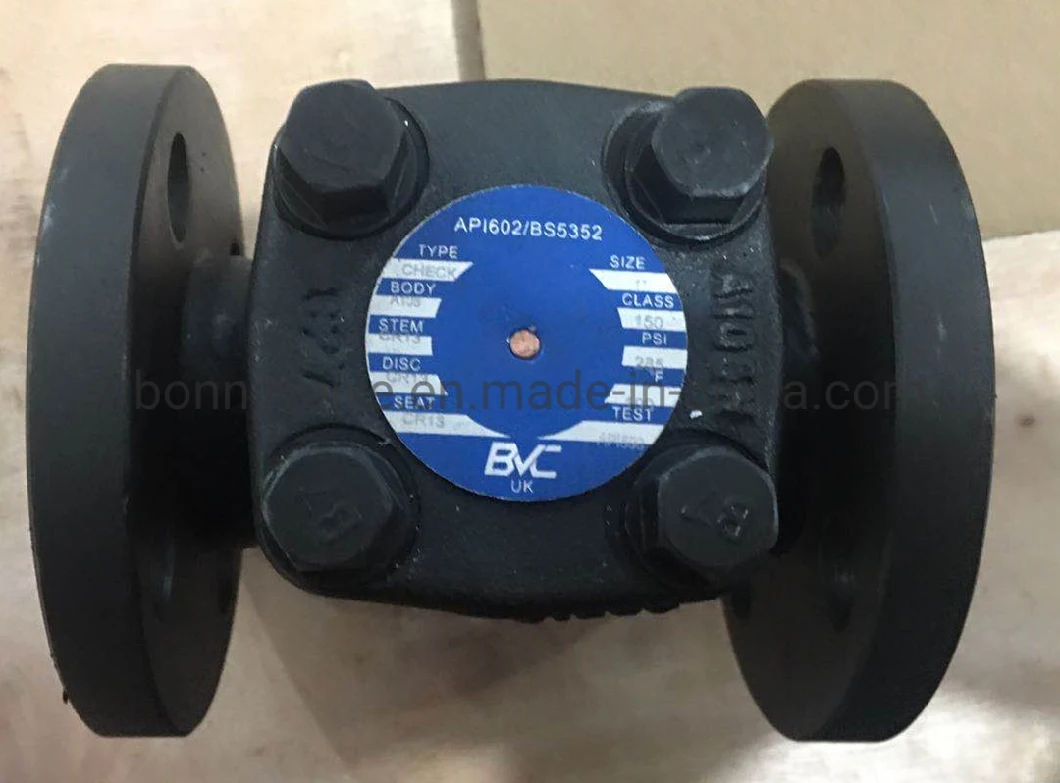 API 602 150 800 Pound Grade Forging Steel Ss Brass Spring Check Valve