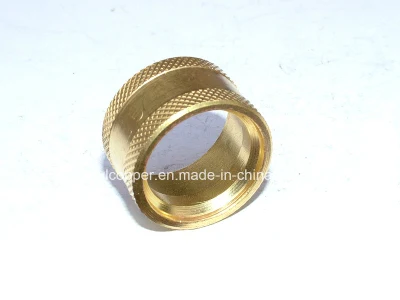 CNC Machining Brass Fittings Brass Knurling Inserts Bushing