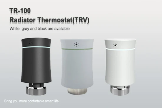 Wireless Programmable Smart Tuya Zigbee WiFi Automatic Heating Trv Thermostatic Radiator Valve