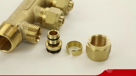 Compression Fittings in Brass - Female Straight